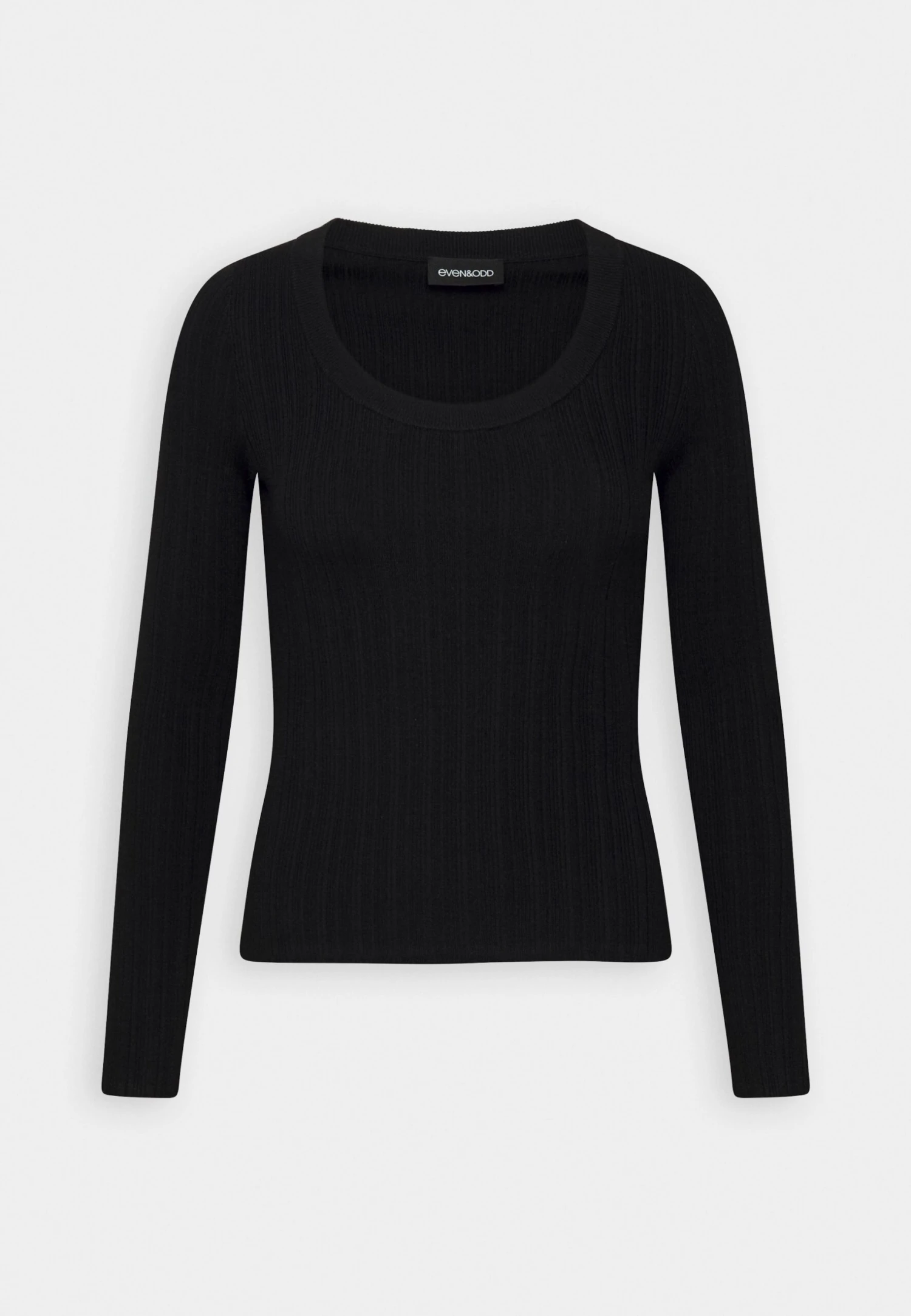 Even&Odd Ribbed - Variegated - Pullover - Black â Image 4