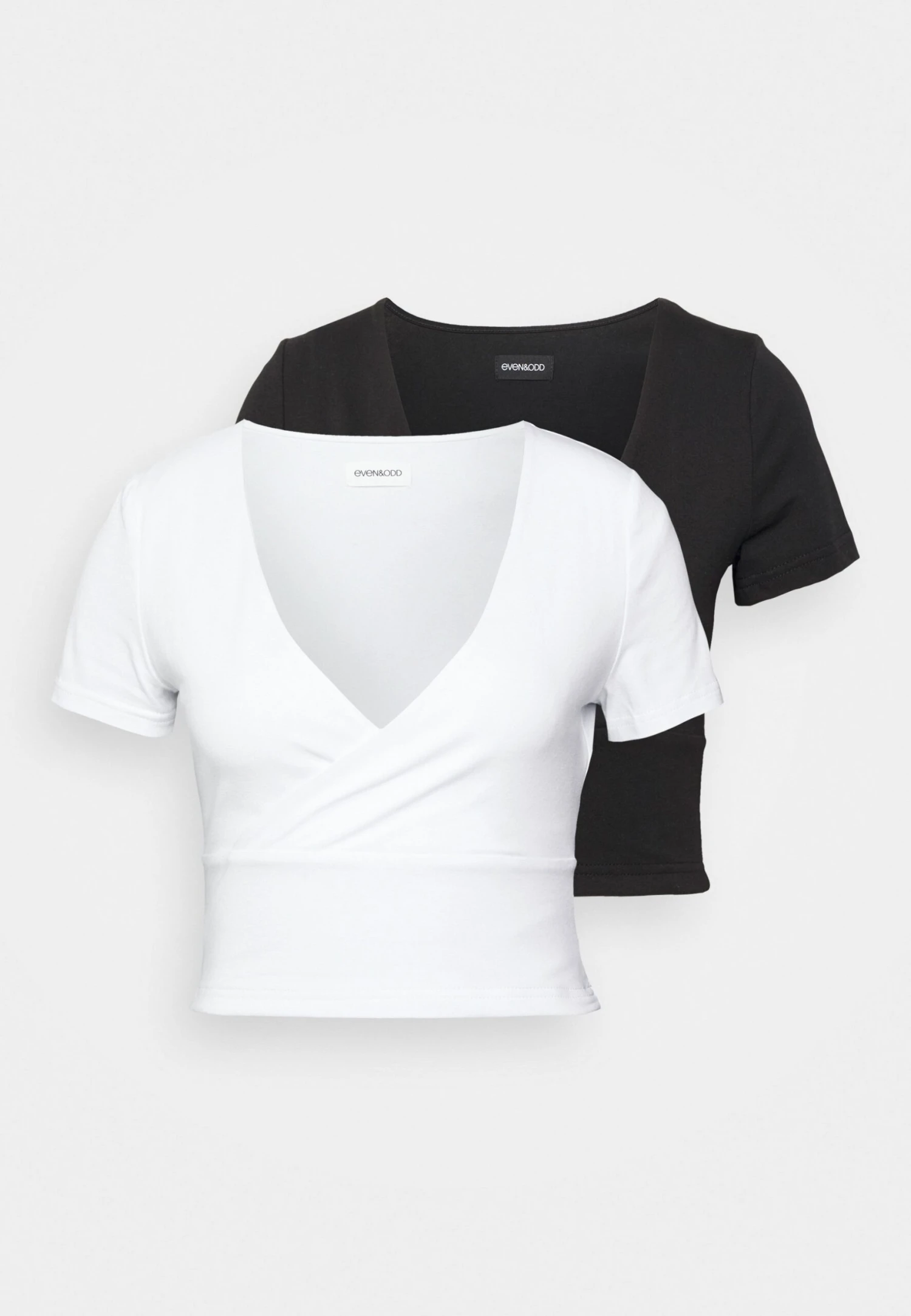 2 Pack - T-Shirt Basique - Black/White