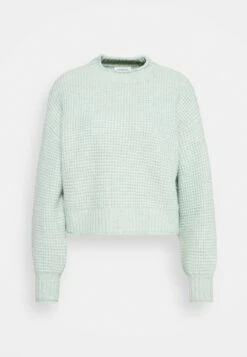 Even&Odd Moss Stitch Jumper - Pullover - Light Green
