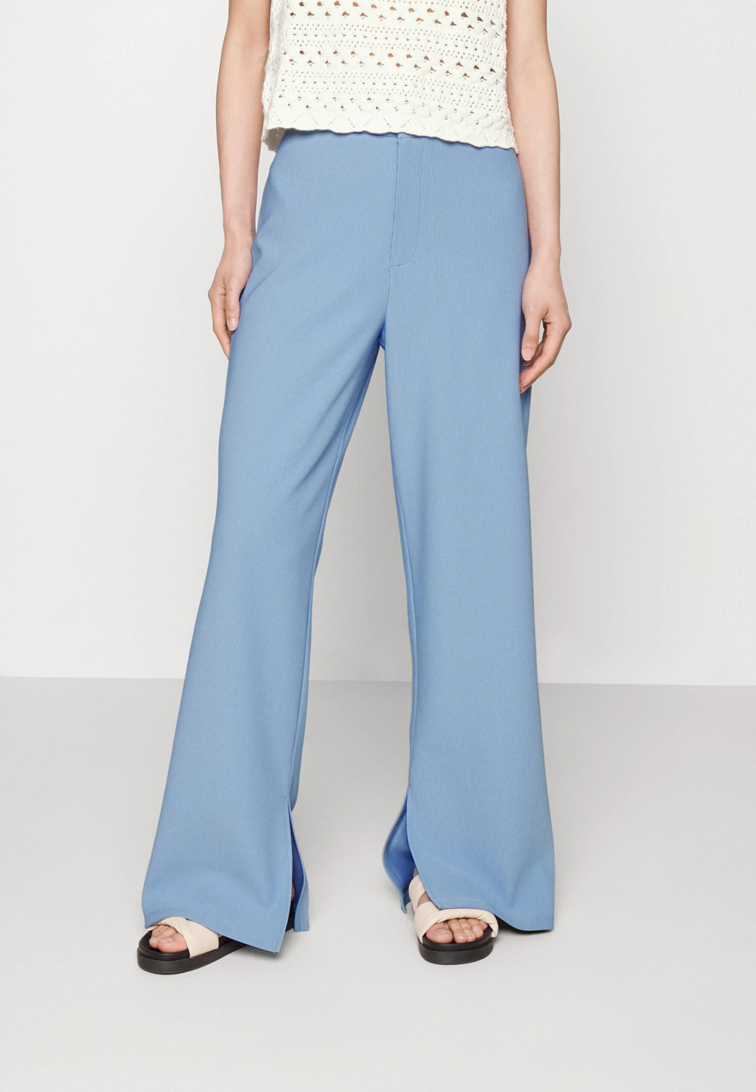Even&Odd Pantalon Classique - Light Blue