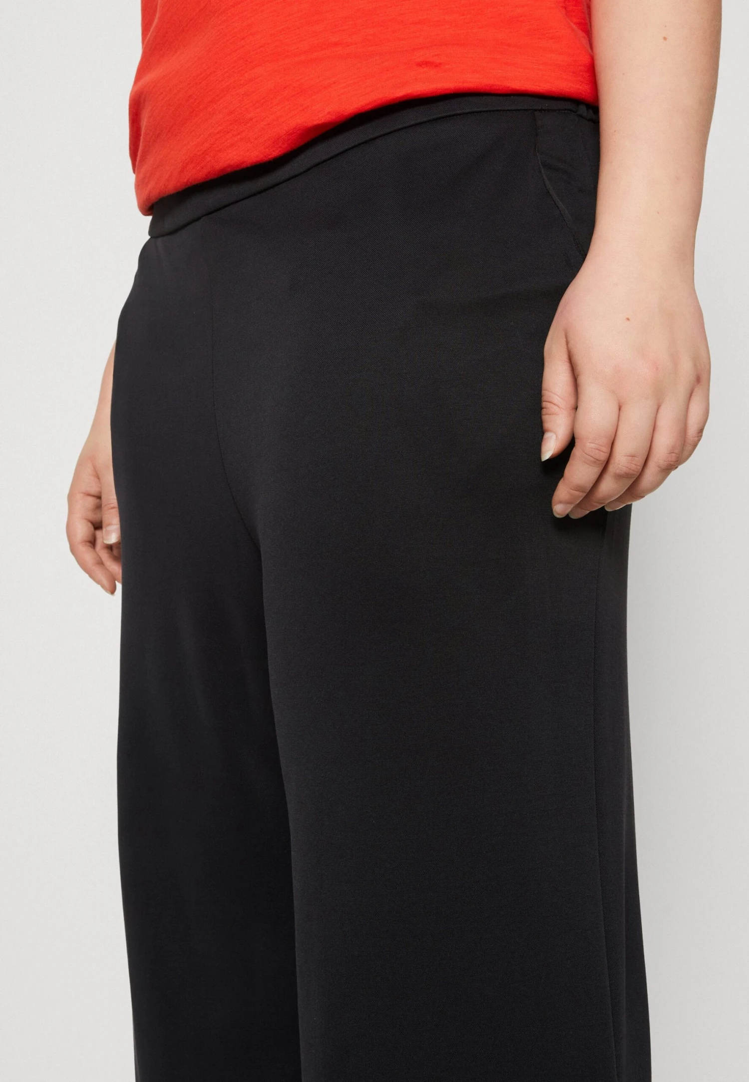 Modal Soft Culotte - Pantalon Classique - Black – Image 6