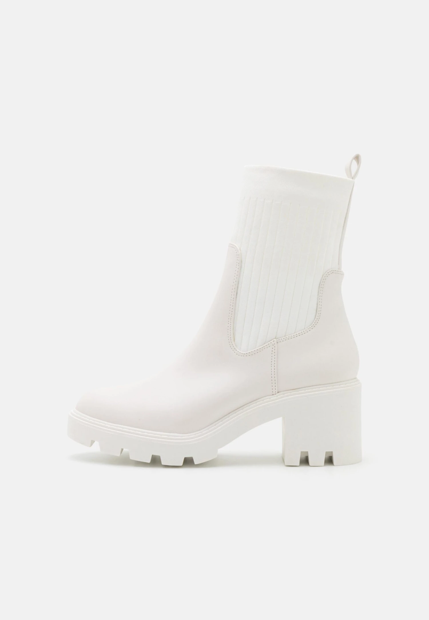 Bottines À Plateau - White – Image 2