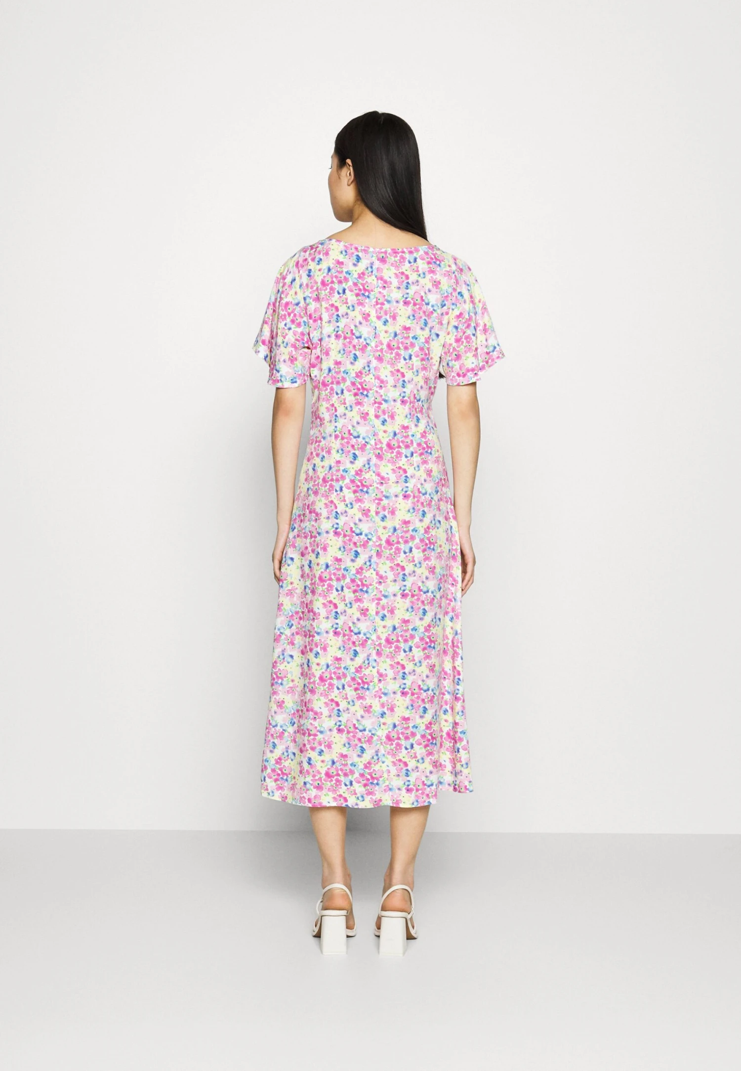 Even&Odd Robe De Jour - Pink/Blue – Image 3