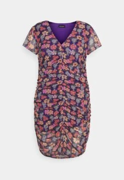 Robe De Jour - Dark Blue/Multi Coloured