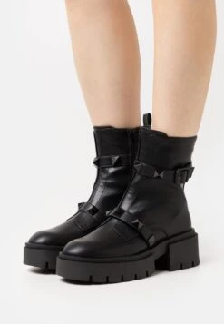 Even&Odd Bottines À Plateau - Black