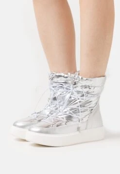 Even&Odd Snow Boot - Bottines À Plateau - Silver