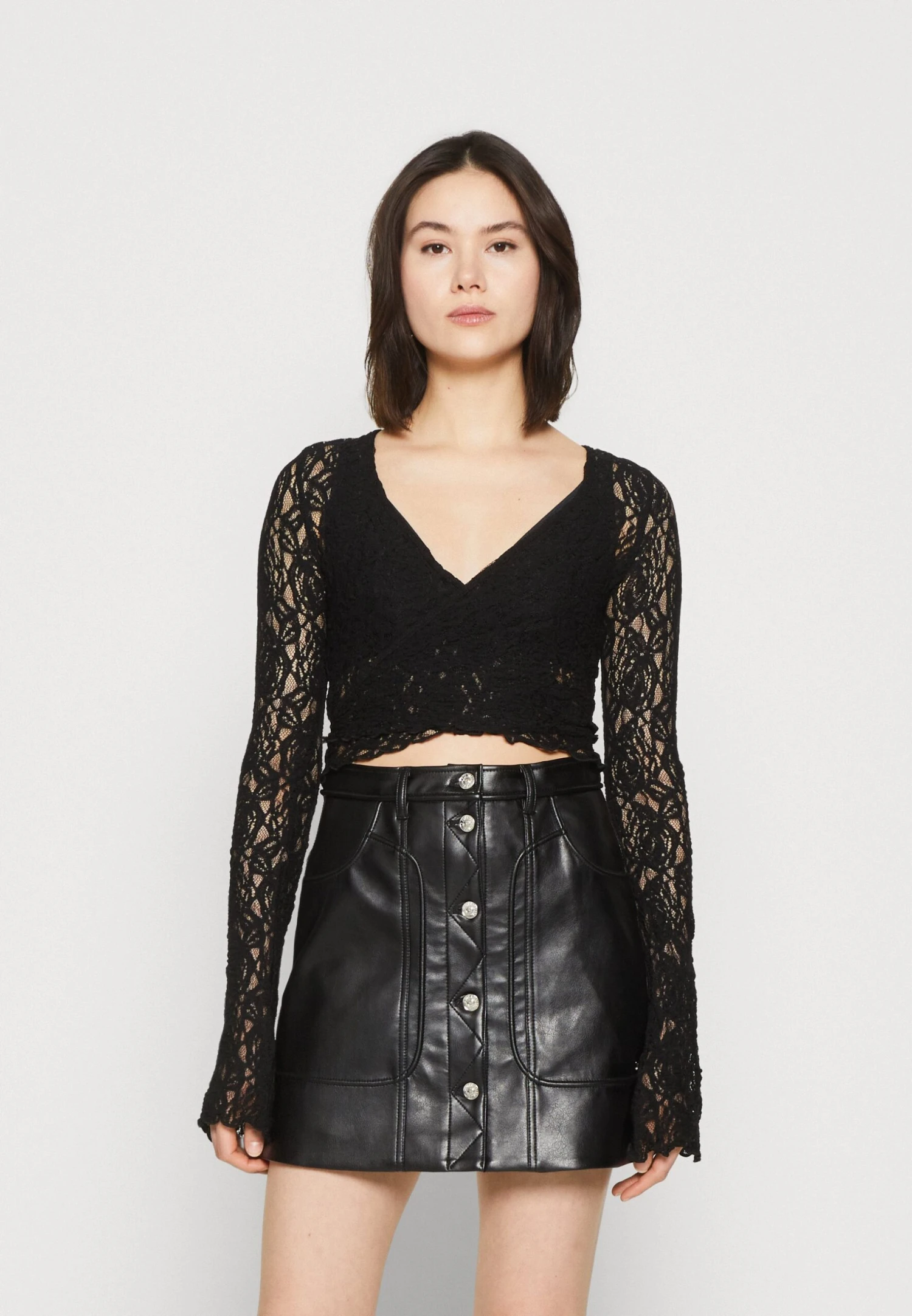 Even&Odd T-Shirt À Manches Longues - Black