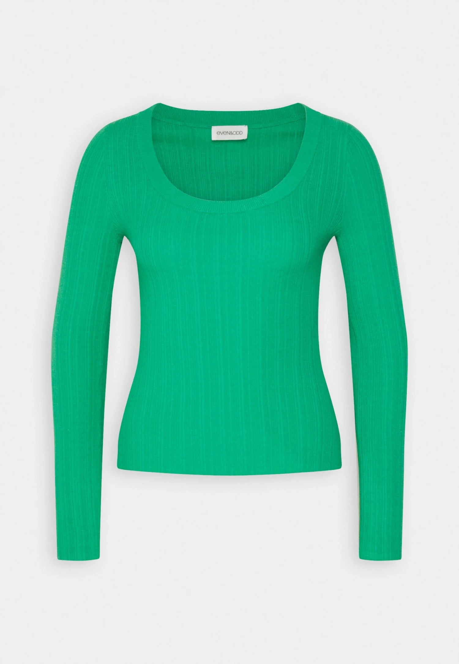 Even&Odd Ribbed - Variegated - Pullover - Green – Image 4