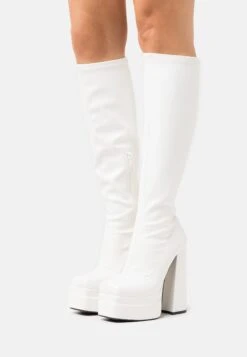 Even&Odd Bottes À Plateau - White