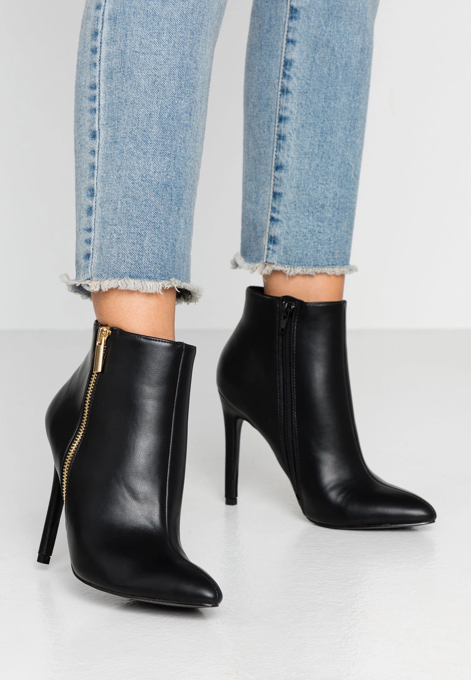 Even&Odd Bottines À Talons Hauts - Black