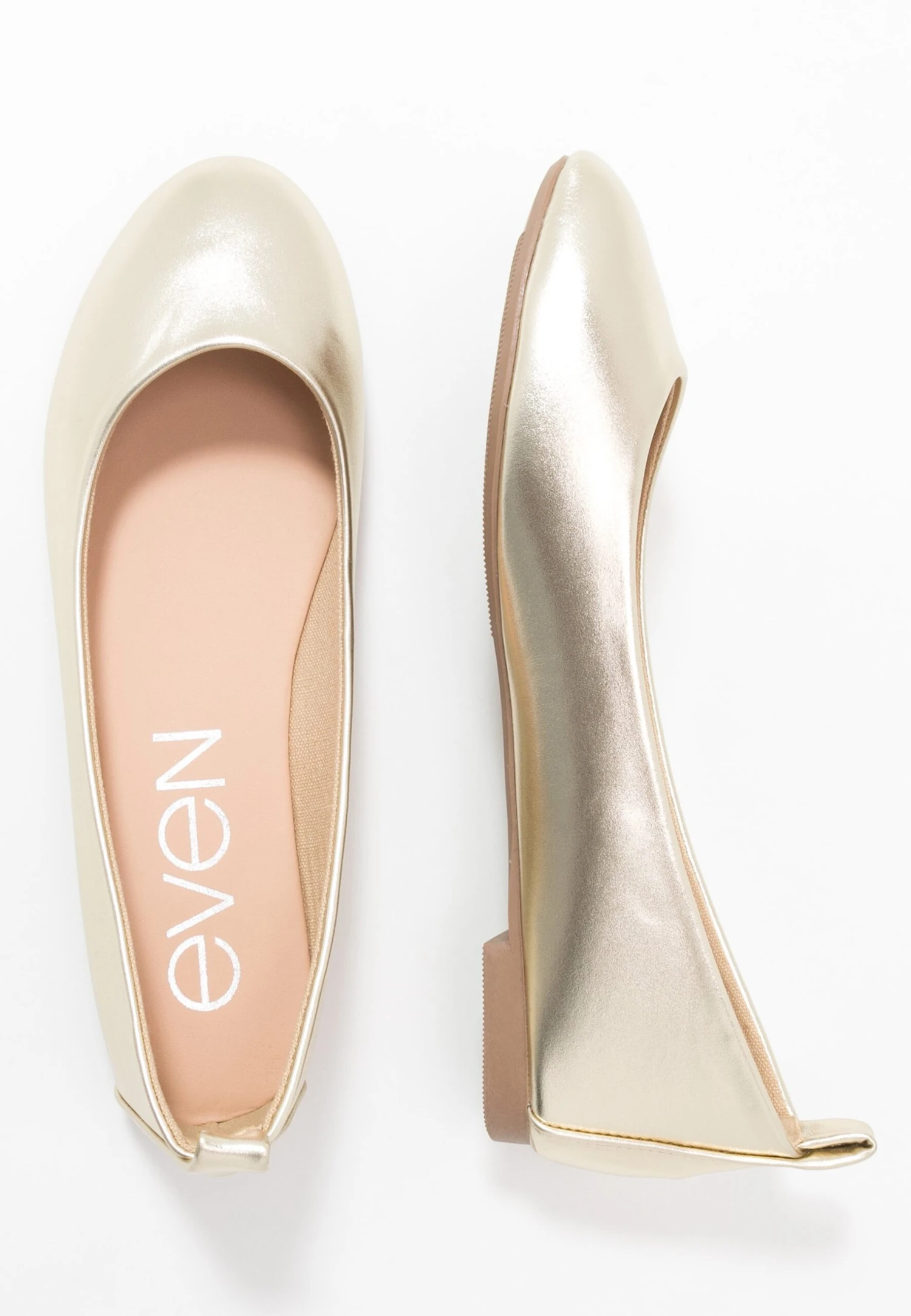 Even&Odd Ballerines - Gold – Image 4
