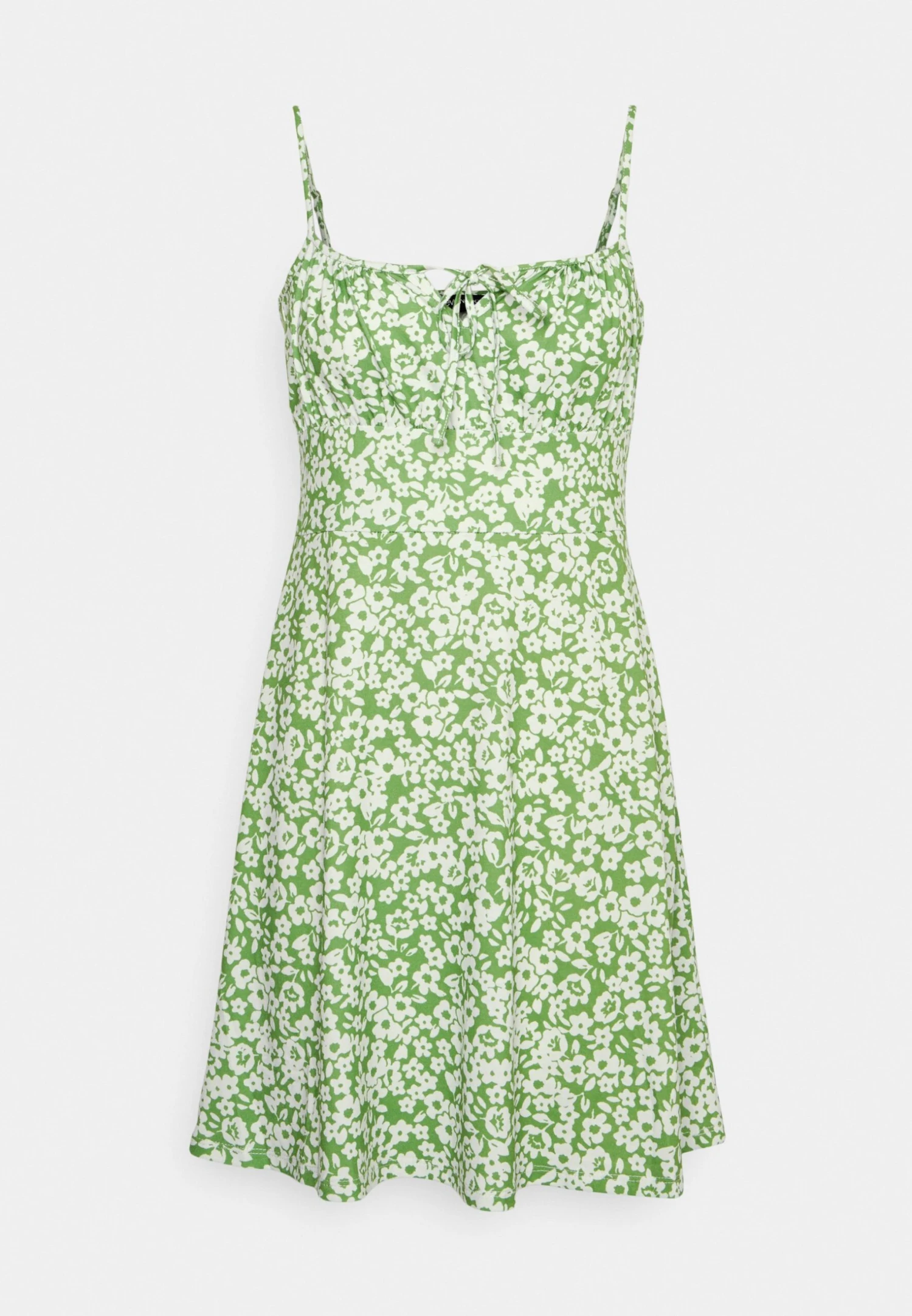 Even&Odd Robe En Jersey - Dark Green/Multi-Coloured – Image 5