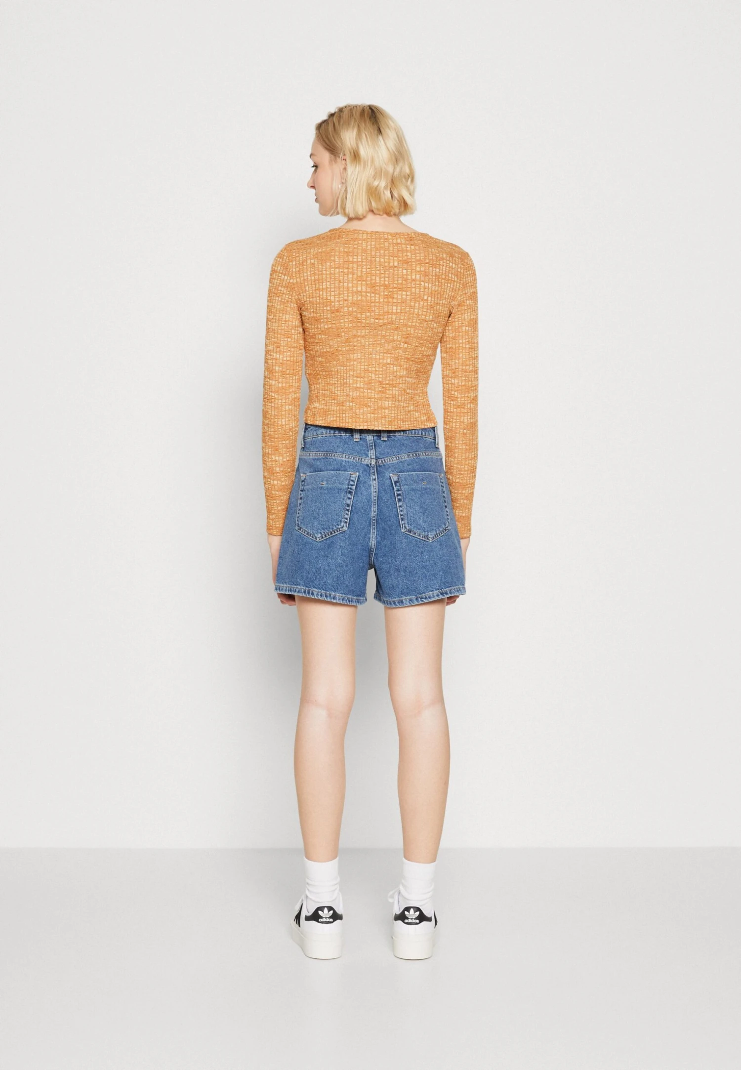 Even&Odd T-Shirt À Manches Longues - Orange – Image 3