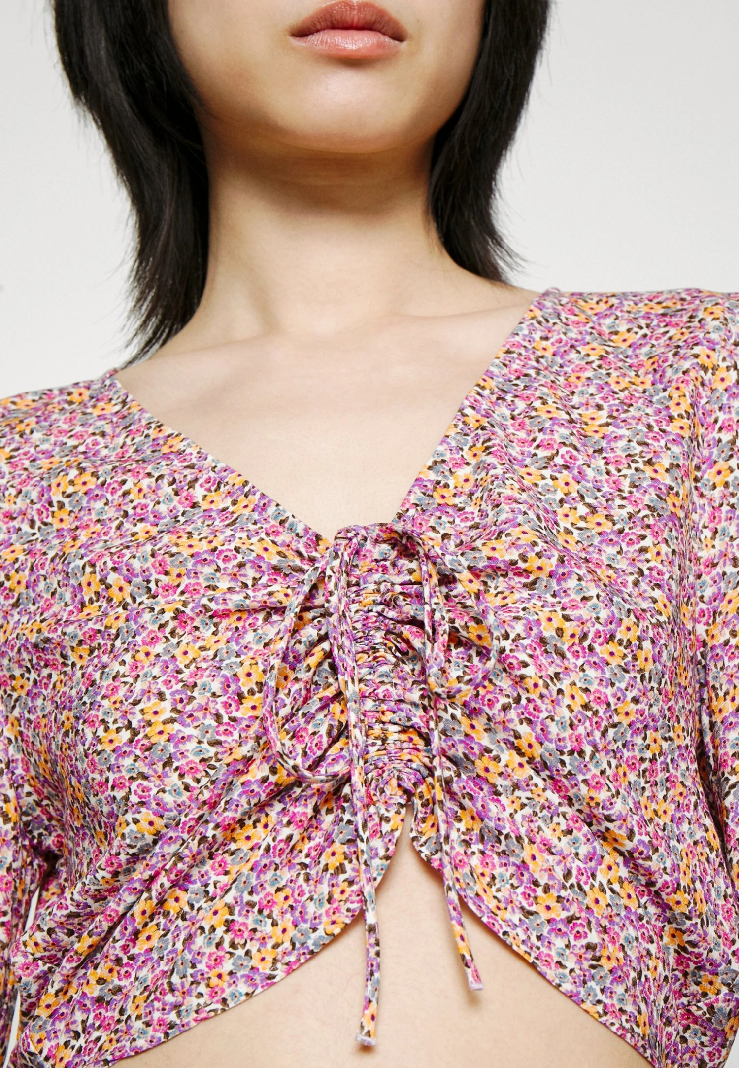Even&Odd Blouse - Lilac/Orange – Image 7