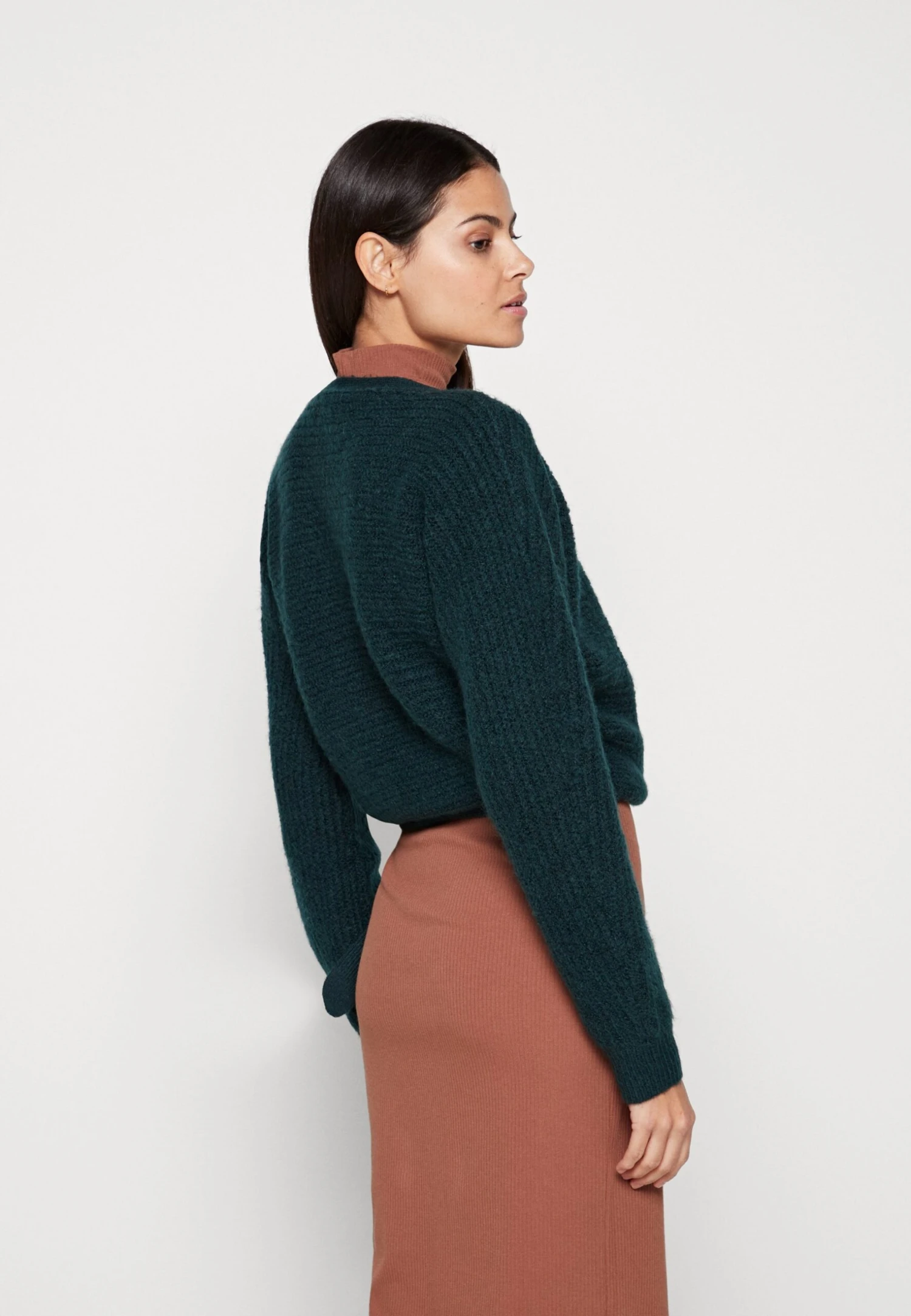 Even&Odd Gilet - Dark Green – Image 3