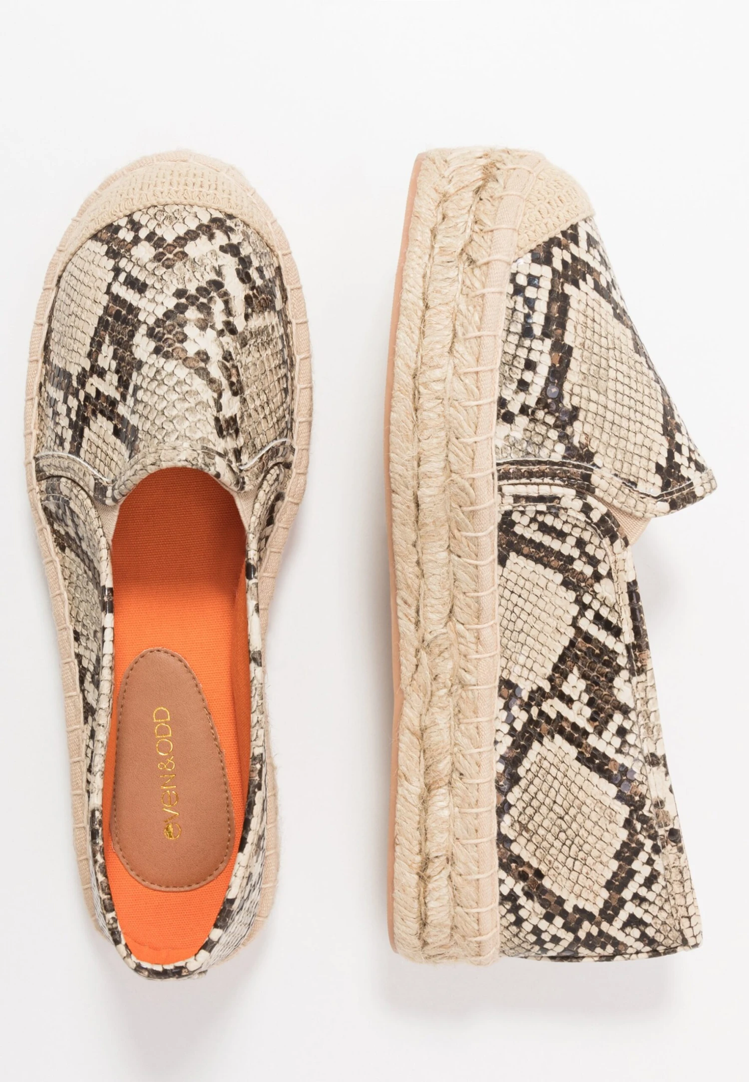Even&Odd Espadrilles - Beige/Brown – Image 4