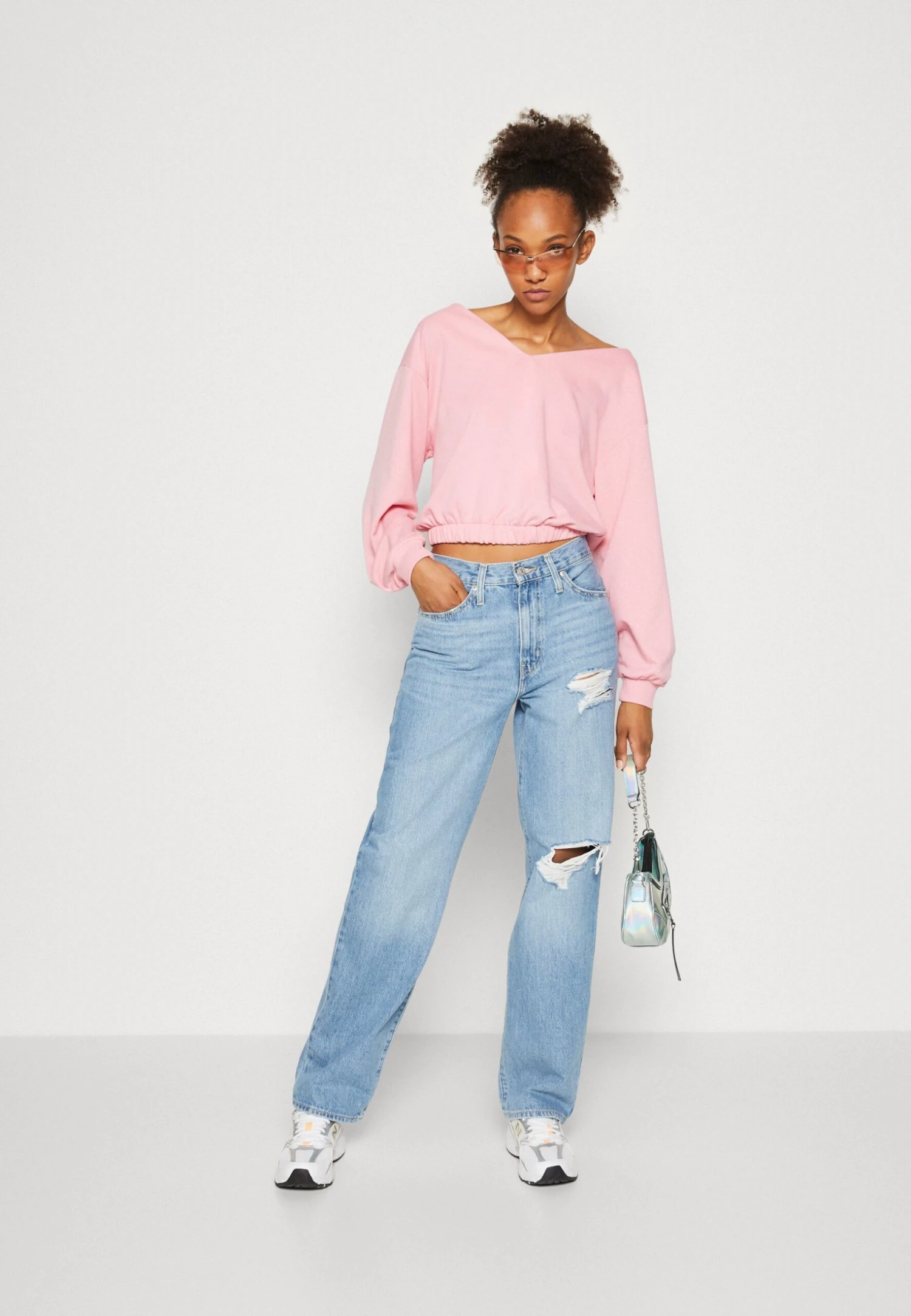 Even&Odd Sweatshirt - Light Pink – Image 2