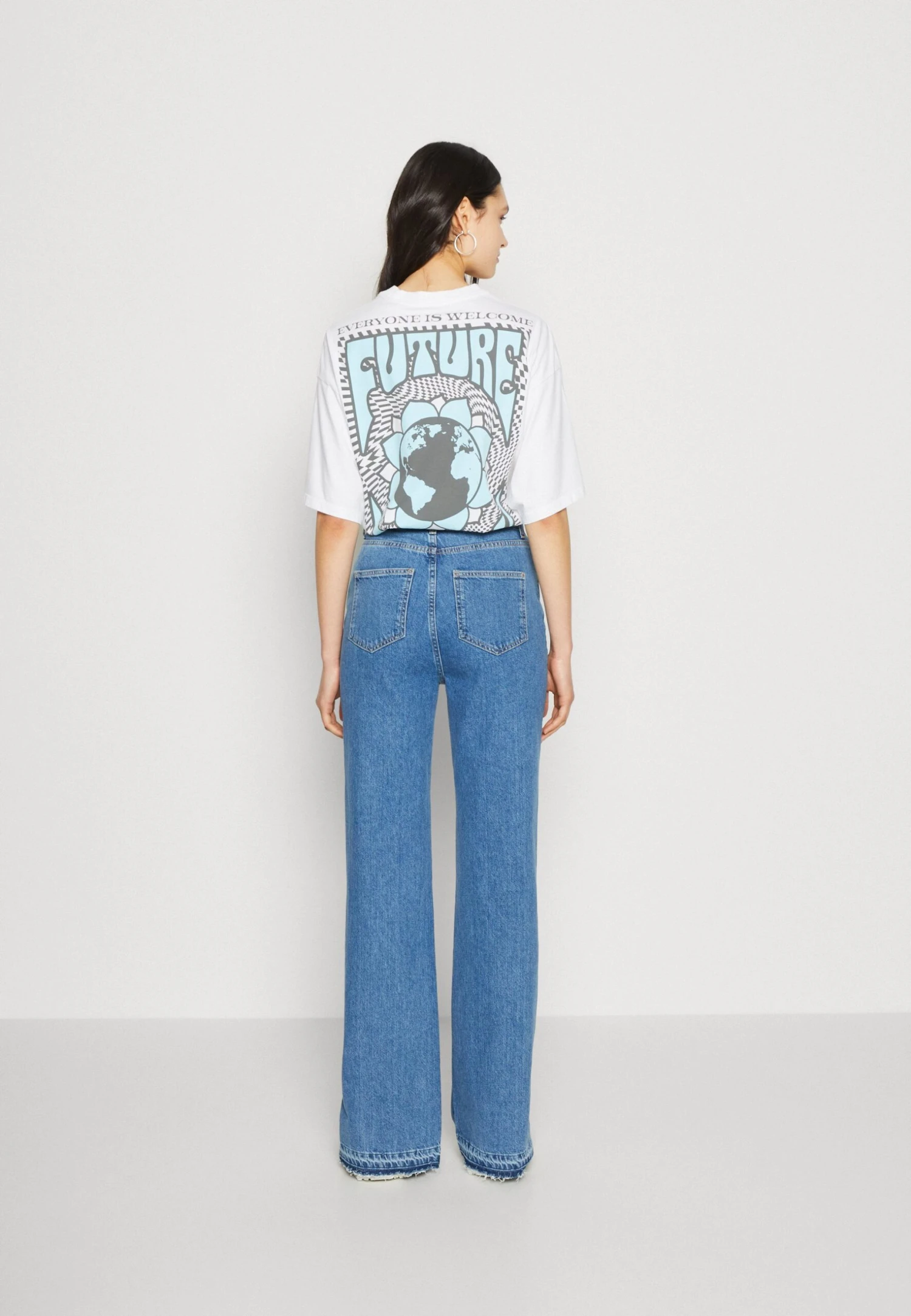 Even&Odd Jean Droit - Light Blue Denim – Image 3