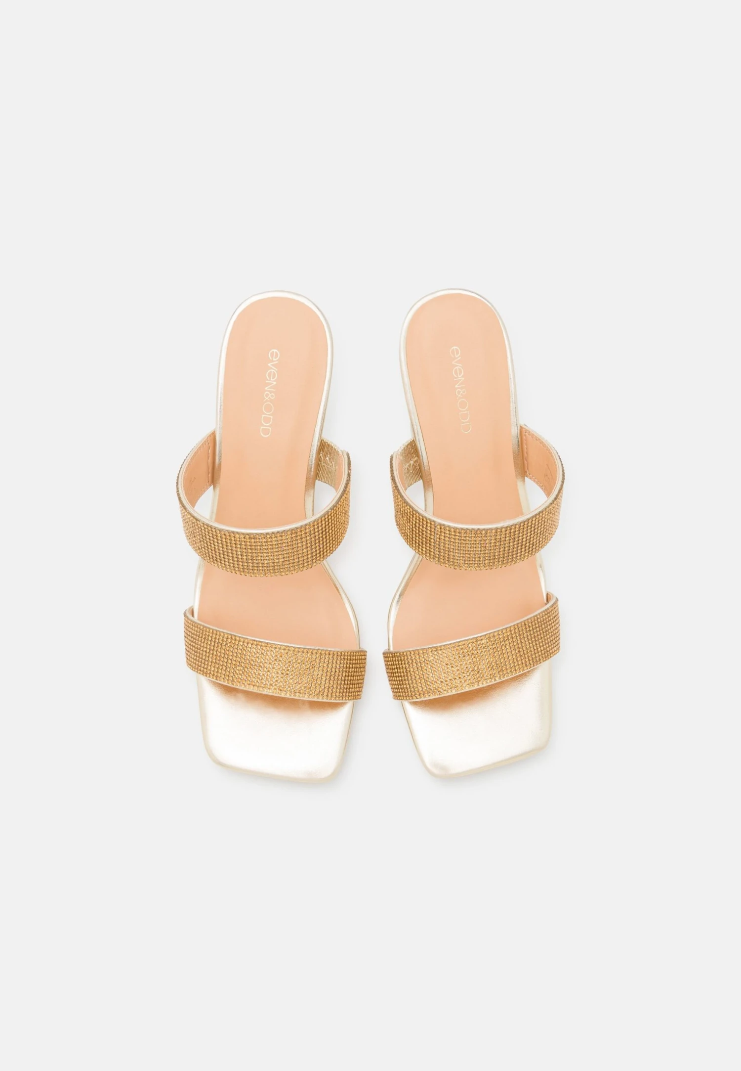 Even&Odd Mules À Talons - Gold – Image 6