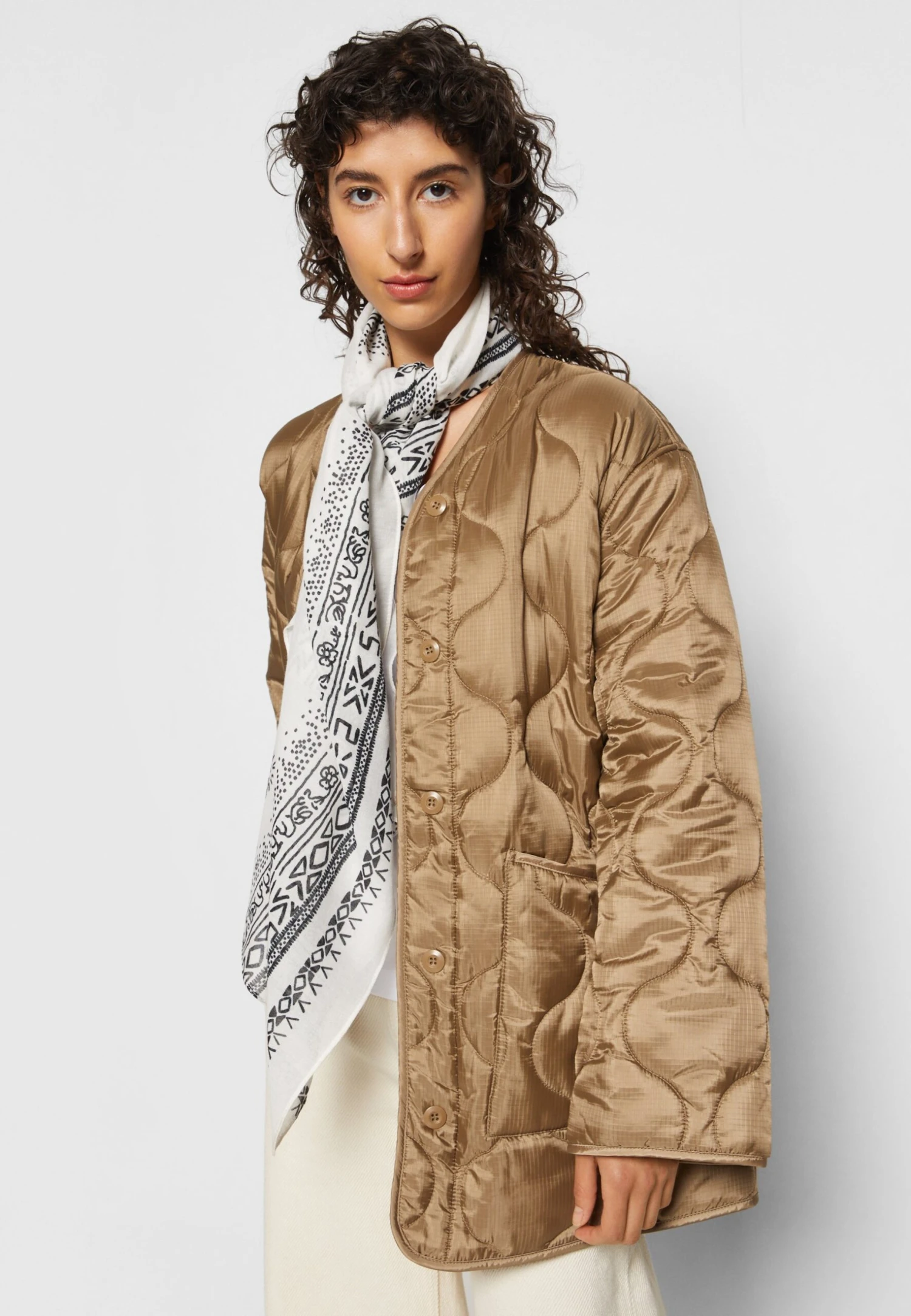 Even&Odd Écharpe - Black/White – Image 3